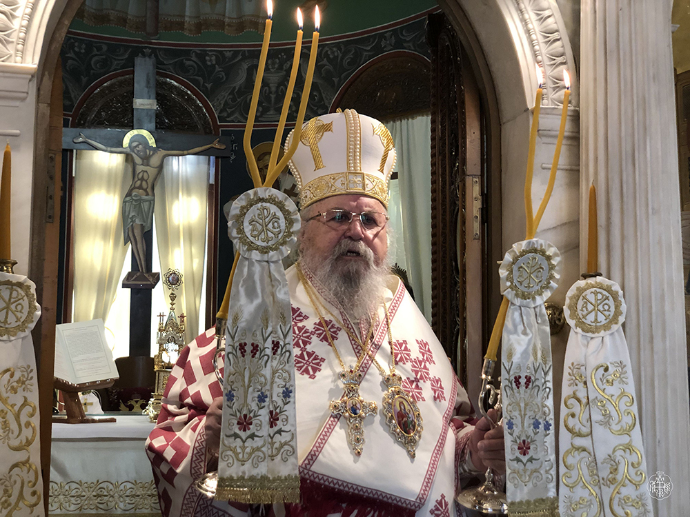 ΚΥΡΙΑΚΗ ΣΤ΄ ΜΑΤΘΑΙΟΥ ΣΤΟΝ ΙΕΡΟ ΝΑΟ ΑΓΙΑΣ ΤΡΙΑΔΟΣ ΒΥΡΩΝΟΣ