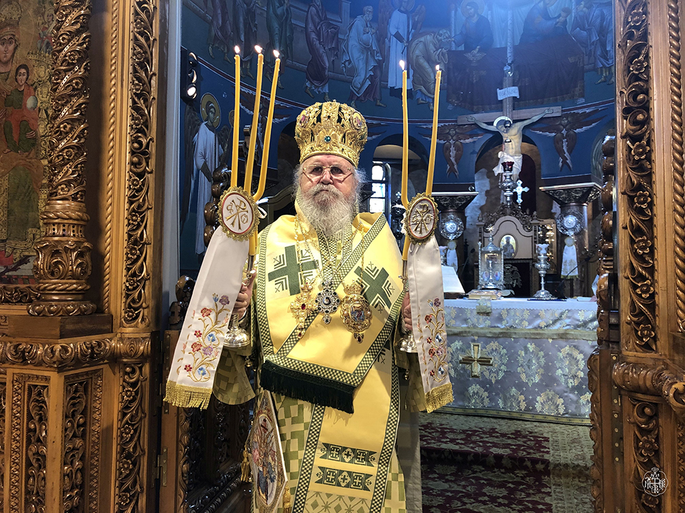ΚΥΡΙΑΚΗ ΠΡΟ ΤΗΣ ΥΨΩΣΕΩΣ ΤΟΥ ΤΙΜΙΟΥ ΣΤΑΥΡΟΥ ΣΤΟΝ ΜΗΤΡΟΠΟΛΙΤΙΚΟ ΙΕΡΟ ΝΑΟ ΑΓΙΟΥ ΝΙΚΟΛΑΟΥ ΚΑΙΣΑΡΙΑΝΗΣ