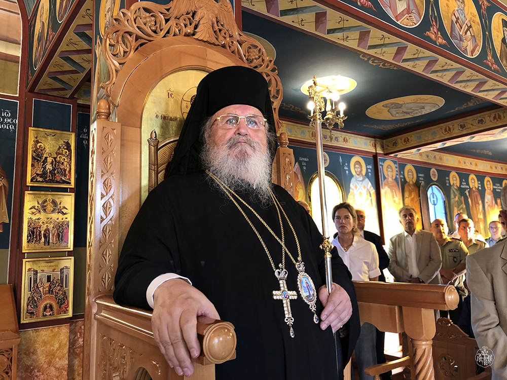 ΠΑΝΗΓΥΡΙΚΟΣ ΑΡΧΙΕΡΑΤΙΚΟΣ ΕΣΠΕΡΙΝΟΣ ΓΙΑ ΤΗΝ ΕΟΡΤΗ ΤΟΥ ΓΕΝΕΣΙΟΥ ΤΗΣ ΘΕΟΤΟΚΟΥ, ΣΤΟ ΙΕΡΟ ΠΑΡΕΚΚΛΗΣΙΟ ΤΗΣ ΠΑΝΑΓΙΑΣ ΤΟΥ ΑΡΧΙΠΕΛΑΓΟΥΣ ΣΤΗΝ ΑΣΔΕΝ
