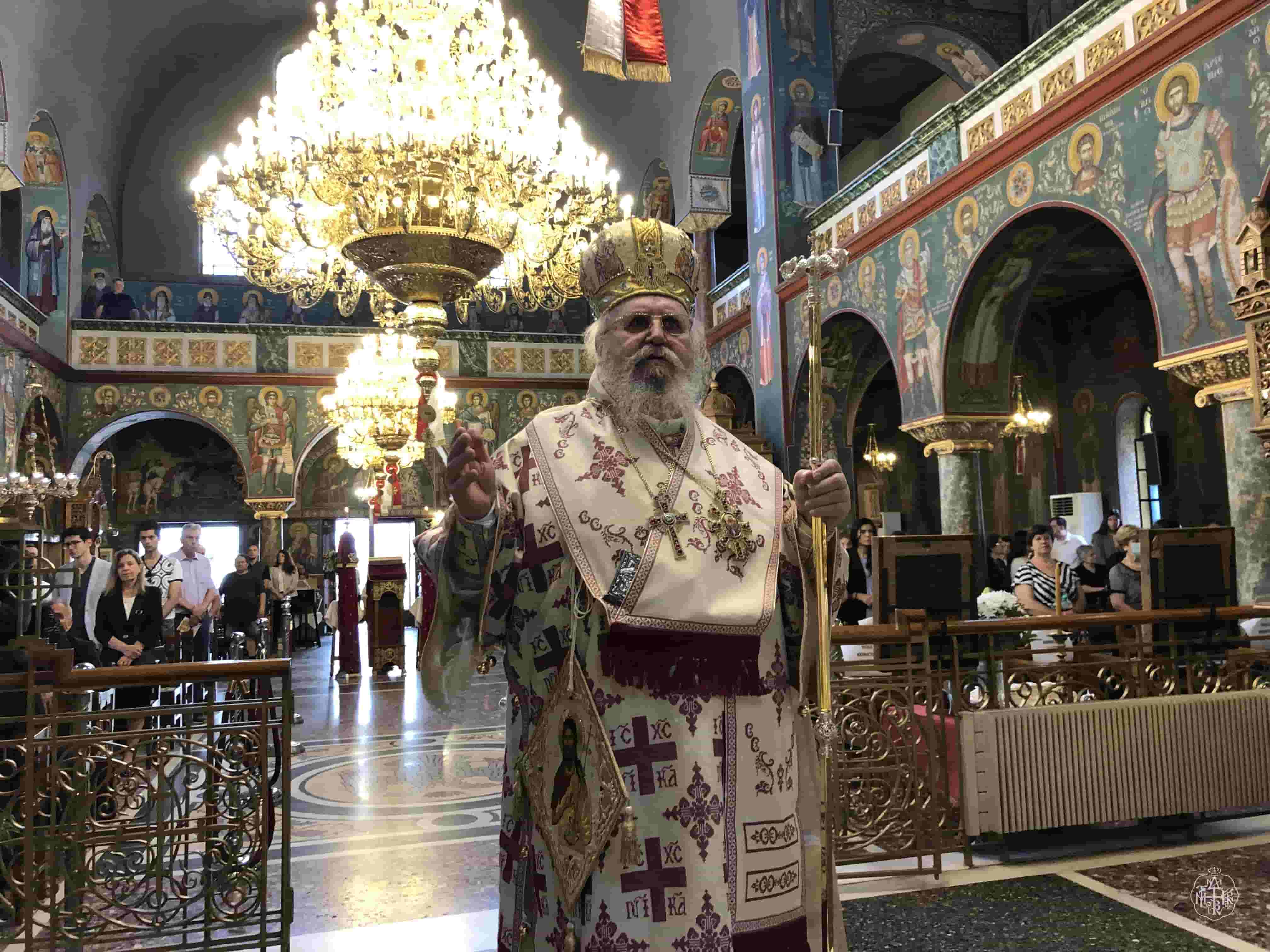 ΚΥΡΙΑΚΗ ΤΟΥ ΤΥΦΛΟΥ,Ο ΣΕΒΑΣΜΙΩΤΑΤΟΣ ΠΟΙΜΕΝΑΡΧΗΣ ΜΑΣ ΣΤΟΝ ΜΗΤΡΟΠΟΛΙΤΙΚΟ ΙΕΡΟ ΝΑΟ ΑΓΙΟΥ ΝΙΚΟΛΑΟΥ ΚΑΙΣΑΡΙΑΝΗΣ