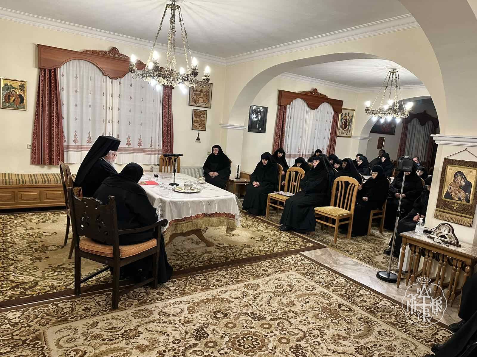 Ο ΣΕΒΑΣΜΙΩΤΑΤΟΣ ΜΗΤΡΟΠΟΛΙΤΗΣ ΜΑΣ ΣΤΗΝ ΚΟΠΗ ΤΗΣ ΠΡΩΤΟΧΡΟΝΙΑΤΙΚΗΣ ΠΙΤΑΣ, ΣΤΗΝ ΙΕΡΑ ΜΟΝΗ ΑΓΙΟΥ ΙΩΑΝΝΟΥ ΠΡΟΔΡΟΜΟΥ ΚΑΡΕΑ