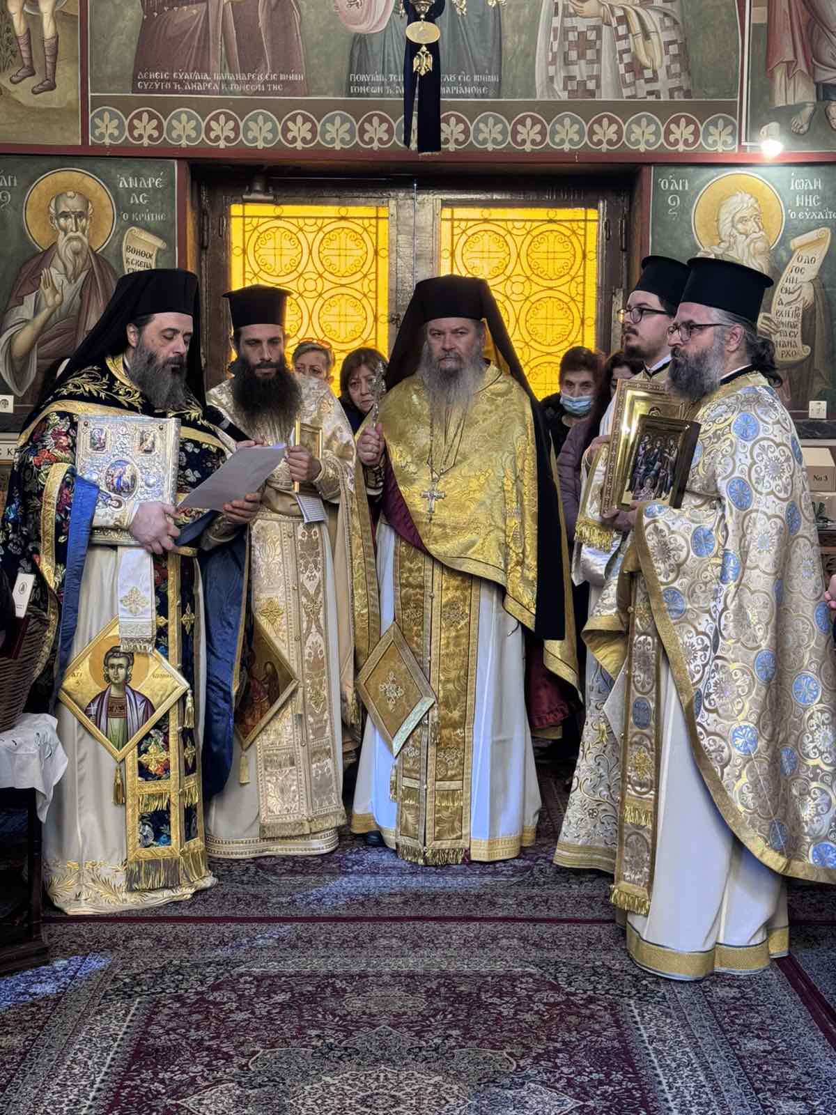 Η ΚΥΡΙΑΚΗ ΤΗΣ ΟΡΘΟΔΟΞΙΑΣ ΣΤΟΝ ΜΗΤΡΟΠΟΛΙΤΙΚΟ ΙΕΡΟ ΝΑΟ ΑΓΙΟΥ ΝΙΚΟΛΑΟΥ ΚΑΙΣΑΡΙΑΝΗΣ