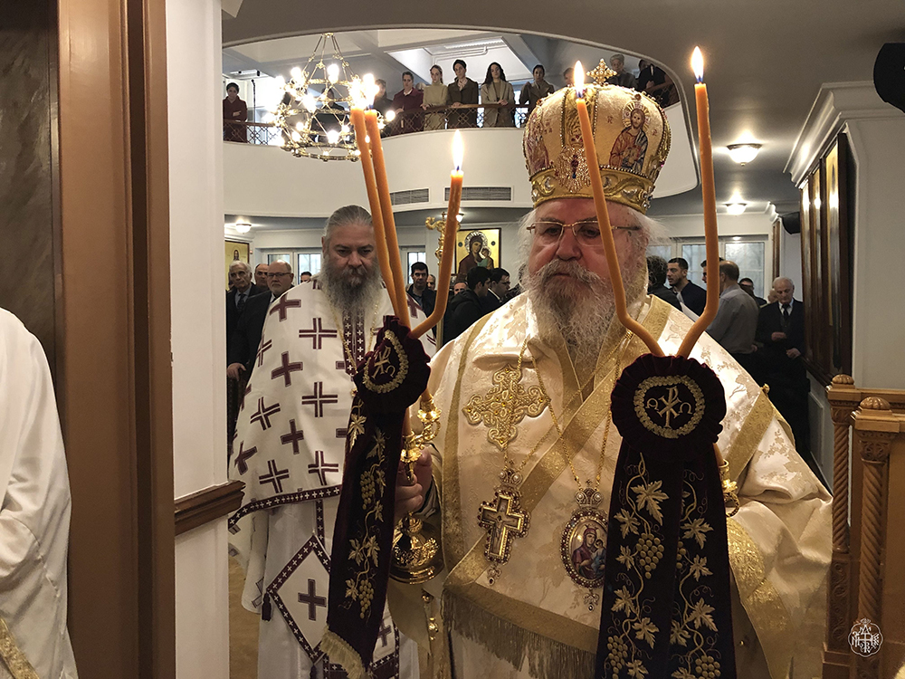ΚΥΡΙΑΚΗ ΙΕ΄ΛΟΥΚΑ Ο ΣΕΒΑΣΜΙΩΤΑΤΟΣ ΜΗΤΡΟΠΟΛΙΤΗΣ ΜΑΣ ,ΣΤΟΝ ΙΕΡΟ ΠΑΡΕΚΚΛΗΣΙΟ ΕΙΣΟΔΙΩΝ ΤΗΣ ΘΕΟΤΟΚΟΥ(Ο.Χ.Ε.Κ) ΒΥΡΩΝΟΣ