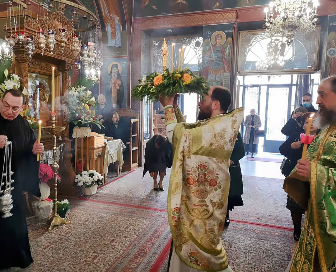 ΚΥΡΙΑΚΗ ΤΗΣ ΣΤΑΥΡΟΠΡΟΣΚΥΝΗΣΕΩΣ ΣΤΟΝ ΙΕΡΟ ΝΑΟ ΑΓΙΟΥ ΔΗΜΗΤΡΙΟΥ Ν. ΕΛΒΕΤΙΑΣ