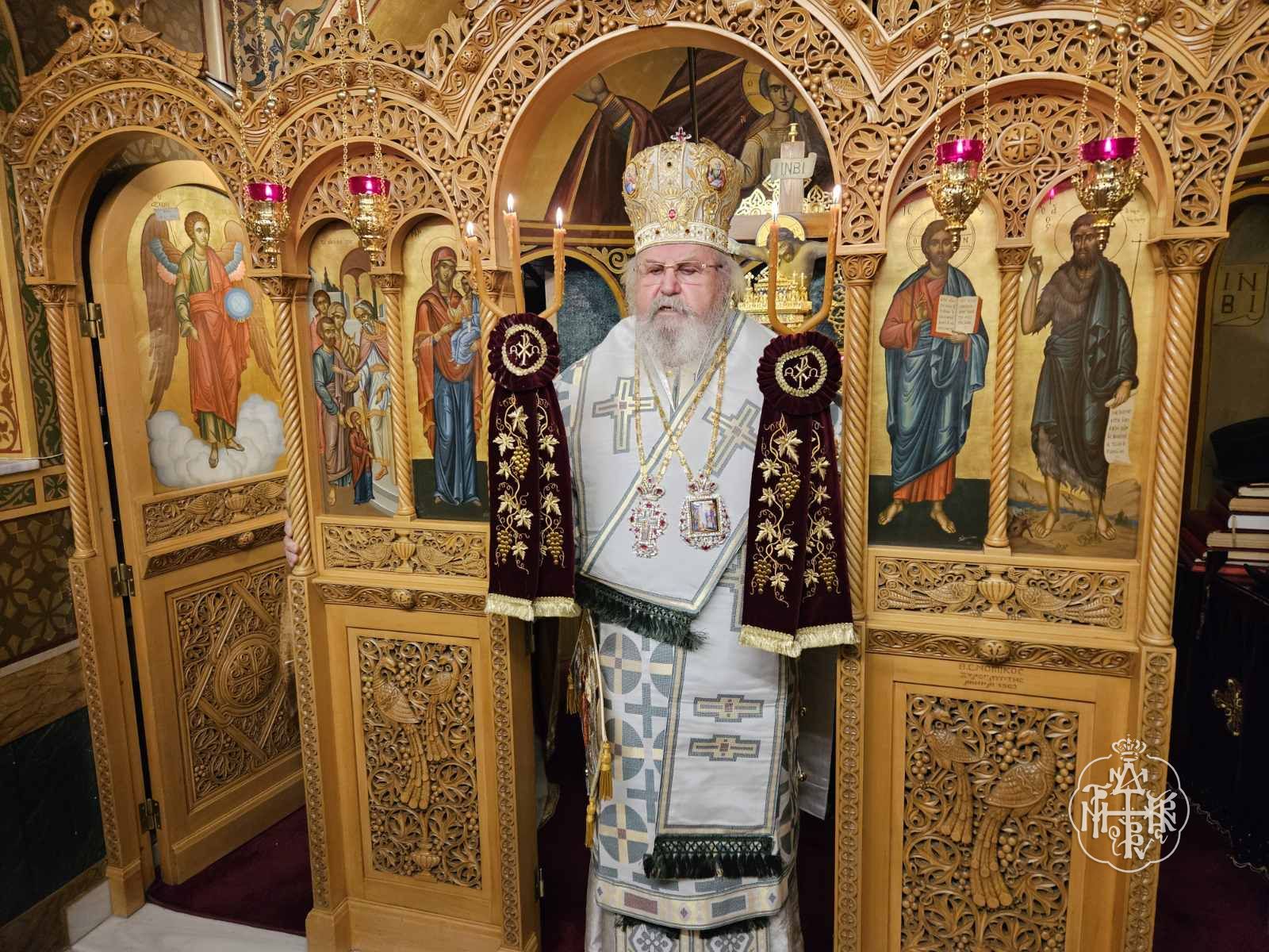 ΙΕΡΑ ΑΓΡΥΠΝΙΑ ΓΙΑ ΤΗΝ ΕΟΡΤΗ ΤΗΣ ΥΠΑΠΑΝΤΗΣ ΤΟΥ ΚΥΡΙΟΥ ,ΣΤΟ ΙΕΡΟ ΠΑΡΕΚΚΛΗΣΙΟ ΕΙΣΟΔΙΩΝ ΤΗΣ ΘΕΟΤΟΚΟΥ (Ο.Χ.Ε.Κ) ΒΥΡΩΝΟΣ