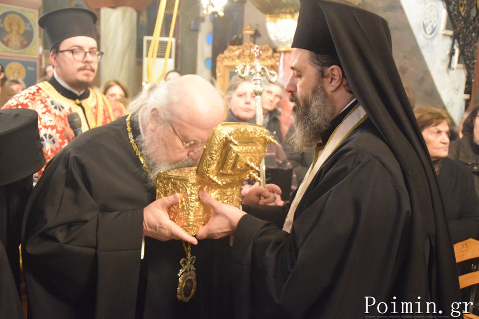 ΥΠΟΔΟΧΗ ΤΙΜΙΑΣ ΚΑΡΑΣ ΤΟΥ ΑΓΙΟΥ ΑΛΕΞΙΟΥ