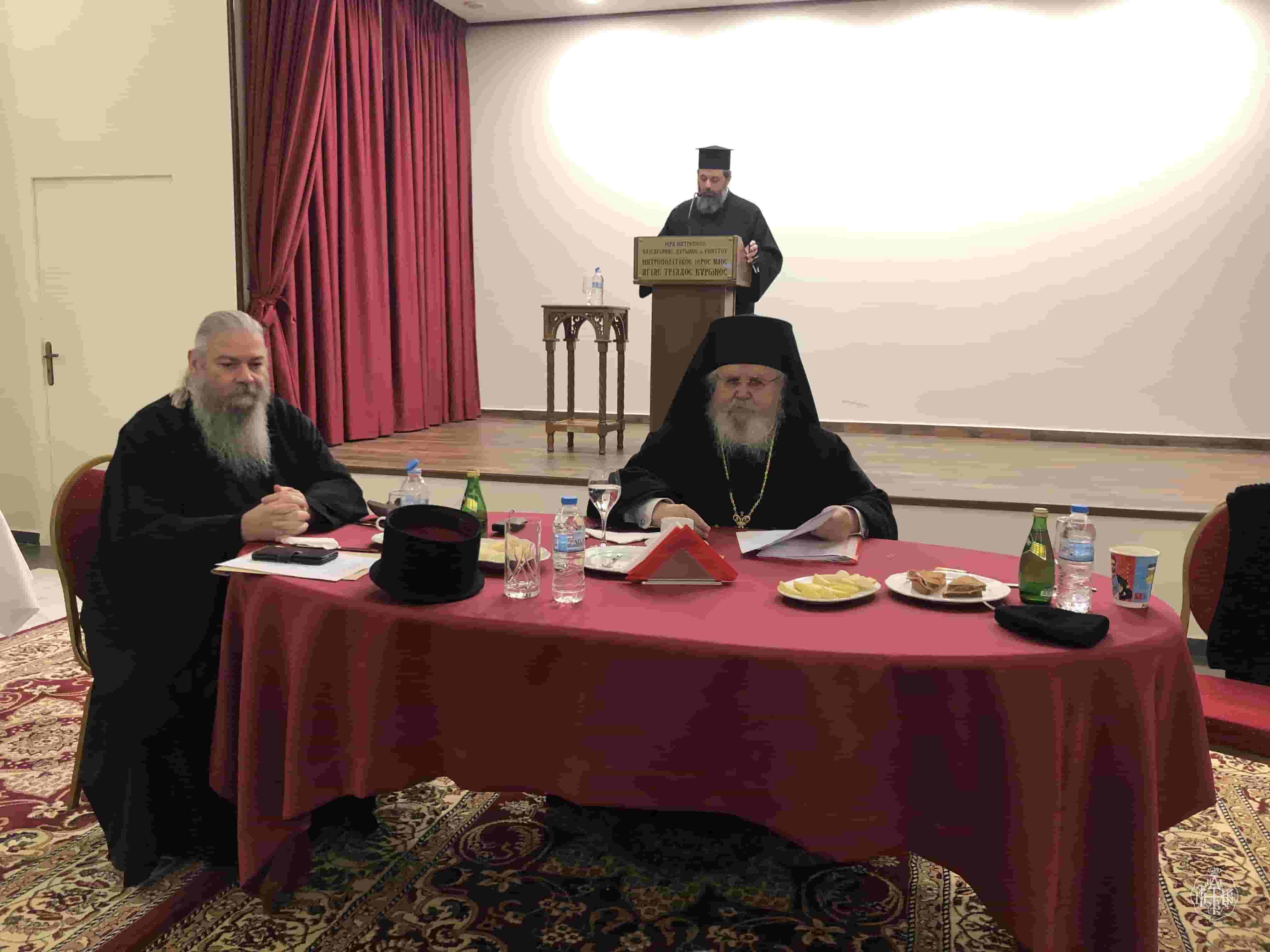 ΙΕΡΑΤΙΚΗ ΣΥΝΑΞΗ ΜΗΝΟΣ ΙΑΝΟΥΑΡΙΟΥ ,ΣΤΟ ΠΝΕΥΜΑΤΙΚΟ ΚΕΝΤΡΟ ΤΟΥ ΙΕΡΟΥ ΝΑΟΥ ΑΓΙΑΣ ΤΡΙΑΔΟΣ ΒΥΡΩΝΟΣ