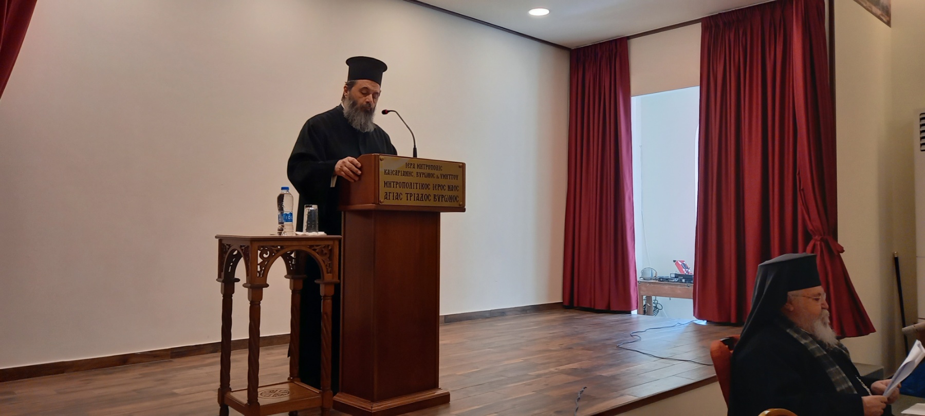 ΙΕΡΑΤΙΚΗ ΣΥΝΑΞΗ ΜΗΝΟΣ ΦΕΒΡΟΥΑΡΙΟΥ,ΣΤΟ ΠΝΕΥΜΑΤΙΚΟ ΚΕΝΤΡΟ ΤΟΥ ΙΕΡΟΥ ΝΑΟΥ ΑΓΙΑΣ ΤΡΙΑΔΟΣ ΒΥΡΩΝΟΣ