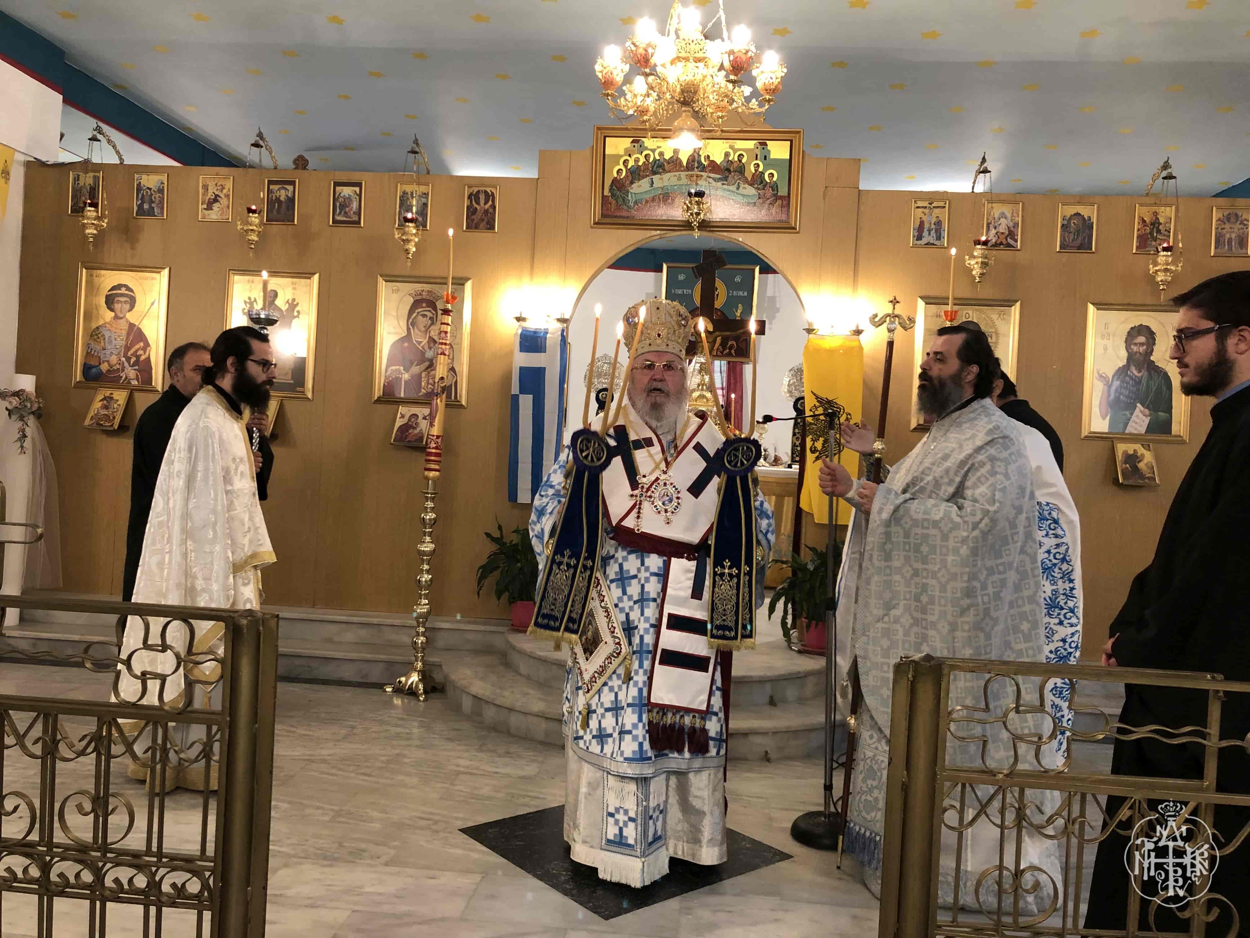 ΚΥΡΙΑΚΗ Ζ΄ ΛΟΥΚΑ ,Ο ΣΕΒΑΣΜΙΩΤΑΤΟΣ ΠΟΙΜΕΝΑΡΧΗΣ ΜΑΣ ΣΤΟΝ ΙΕΡΟ ΝΑΟ ΑΓΙΟΥ ΠΑΥΛΟΥ ΚΑΡΕΑ