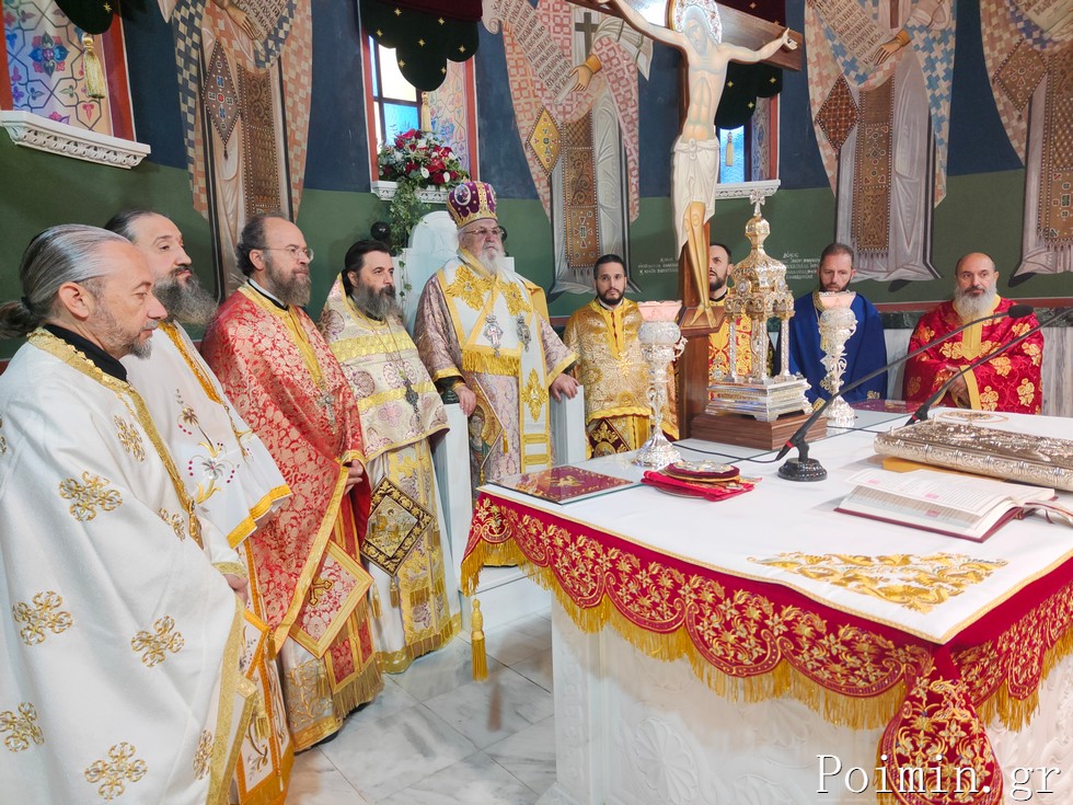 Πανηγυρική Θεία Λειτουργία στον Άγιο Δημήτριο Νέας Ελβετίας Βύρωνος